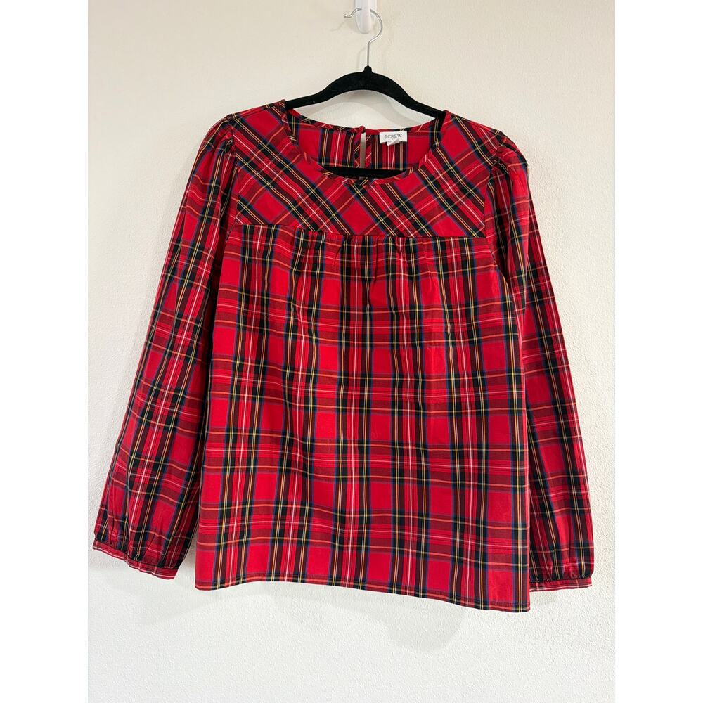 J. Crew plaid shirt